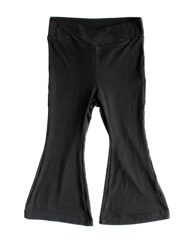 Crossover Flared Leggings