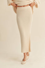 Load image into Gallery viewer, Ribbed Sweater Skirt
