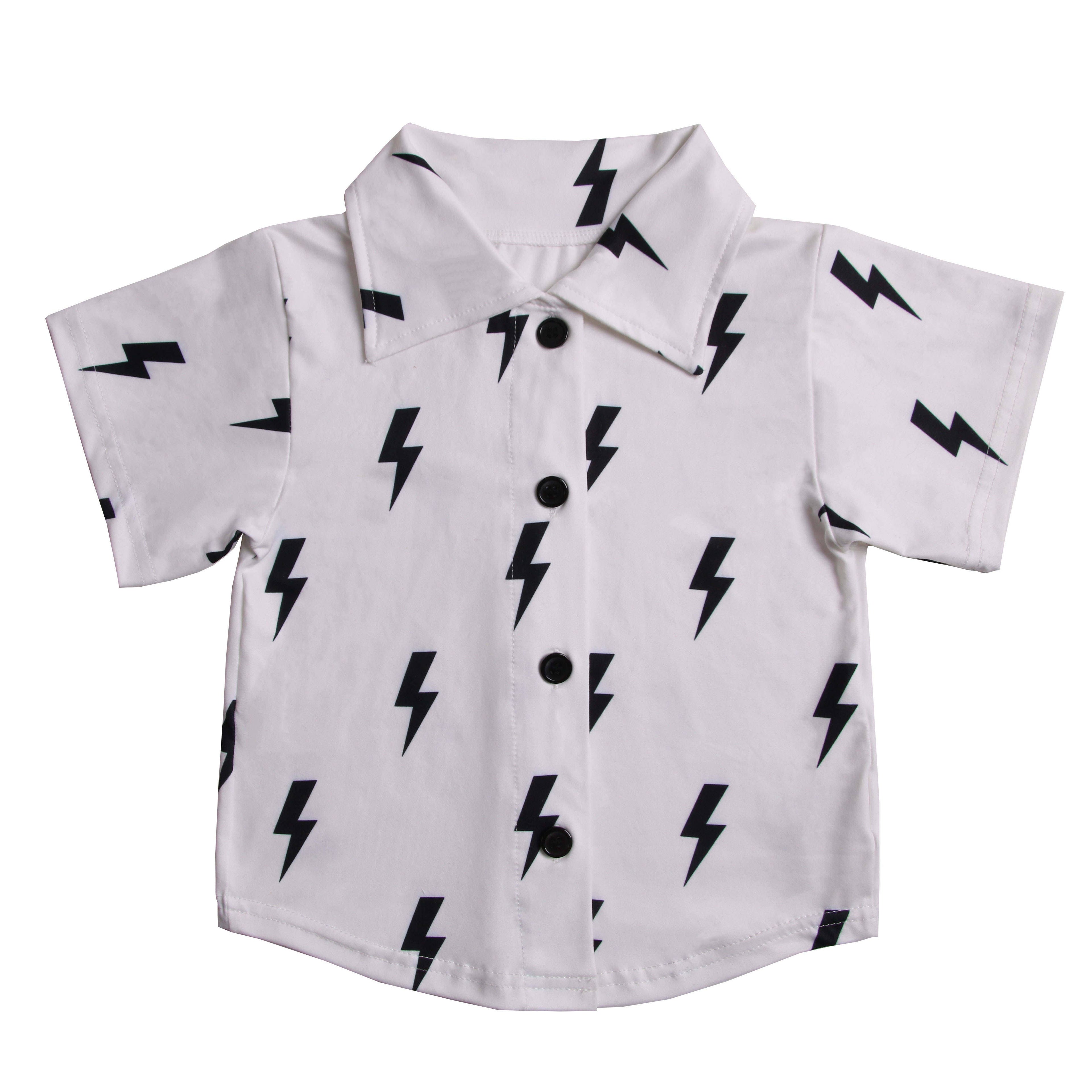 Lightning Bolt Button Down Shirt