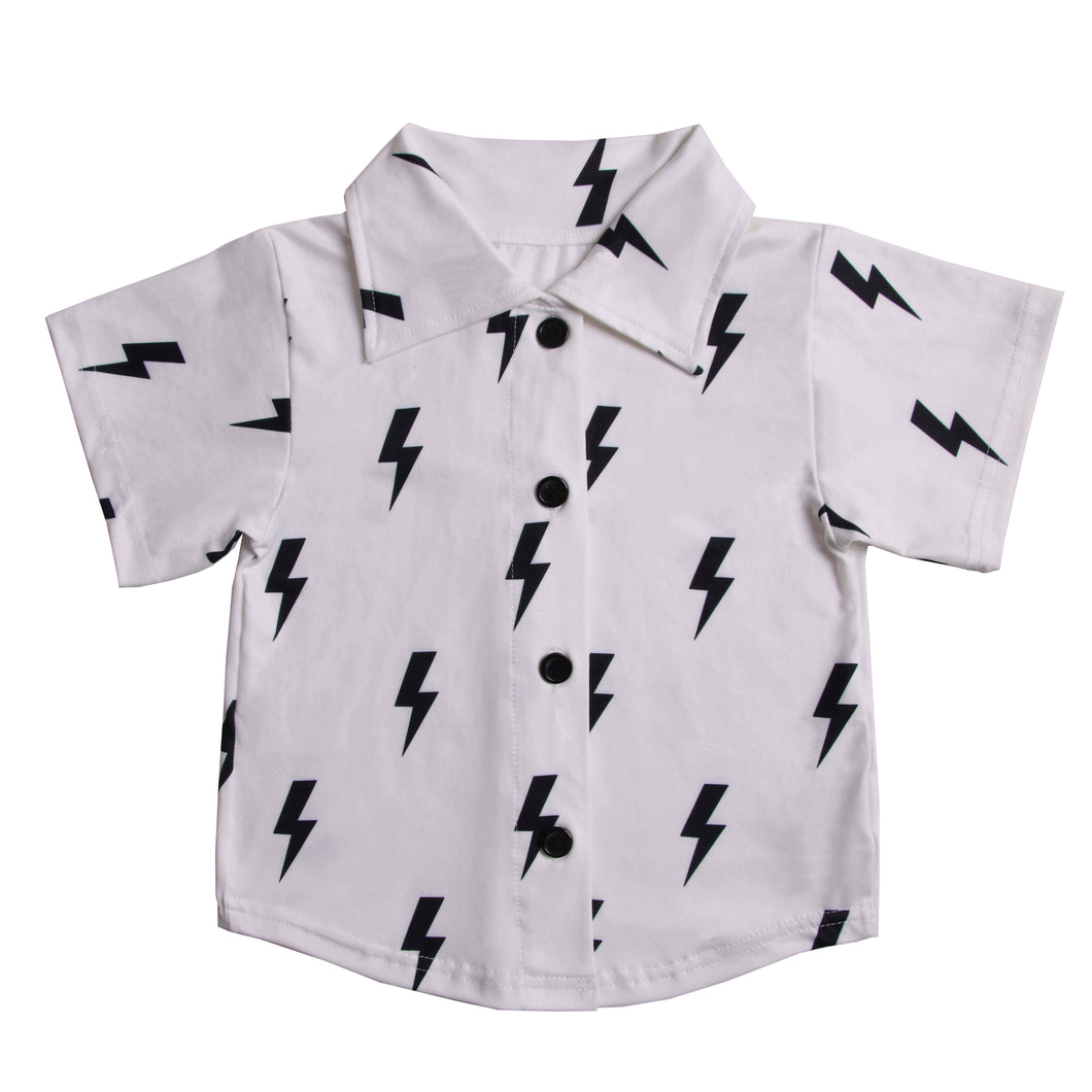 Lightning Bolt Button Down Shirt