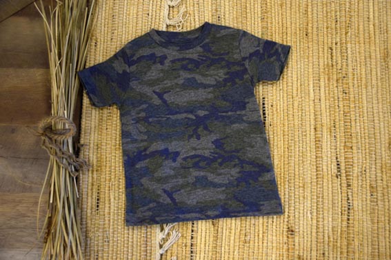 vintage camo tee