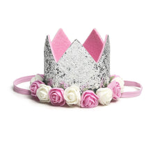 Load image into Gallery viewer, Birthday Flower Crown
