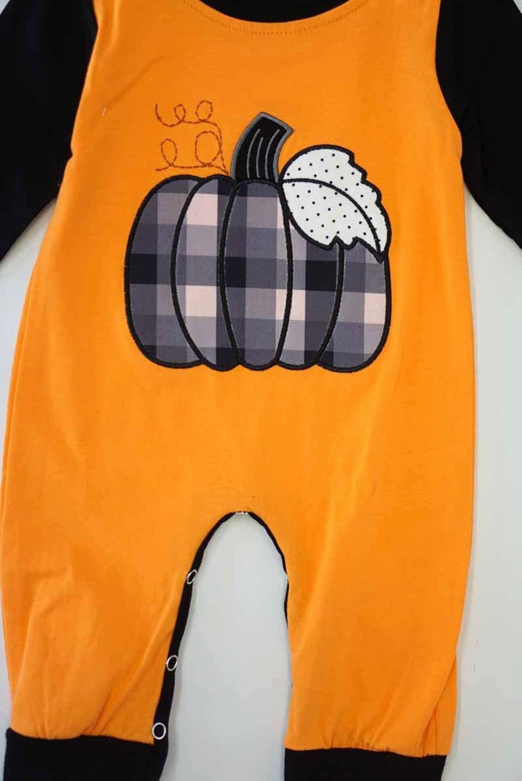 Pumpkin Baby Romper