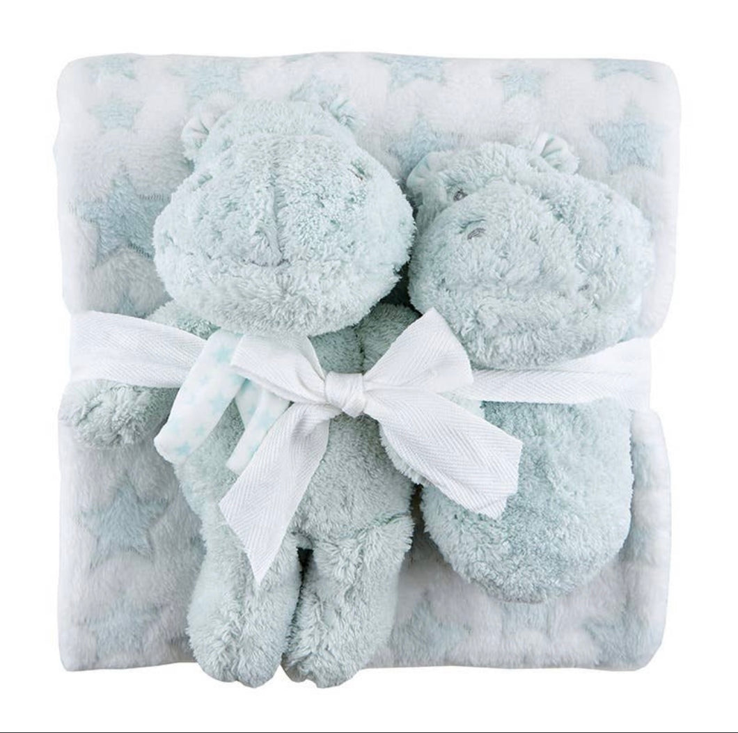 Lamb, Hippo, and Owl Gift set