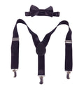 Suspenders and bow