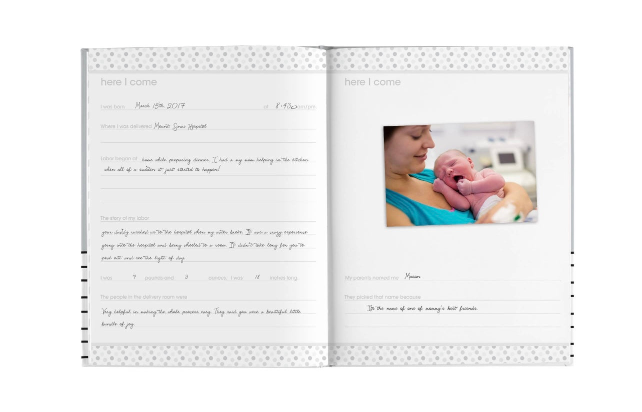Hello Baby Memory Babybook