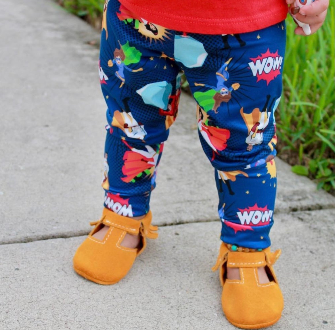 Superhero Bumblito Leggings