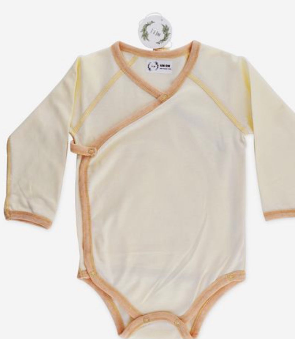 Vintage White Kimono Bodysuit