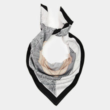 Load image into Gallery viewer, Intricate Print Pattern Square Bandana
