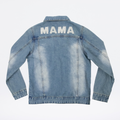 MAMA Beaded Denim Jacket