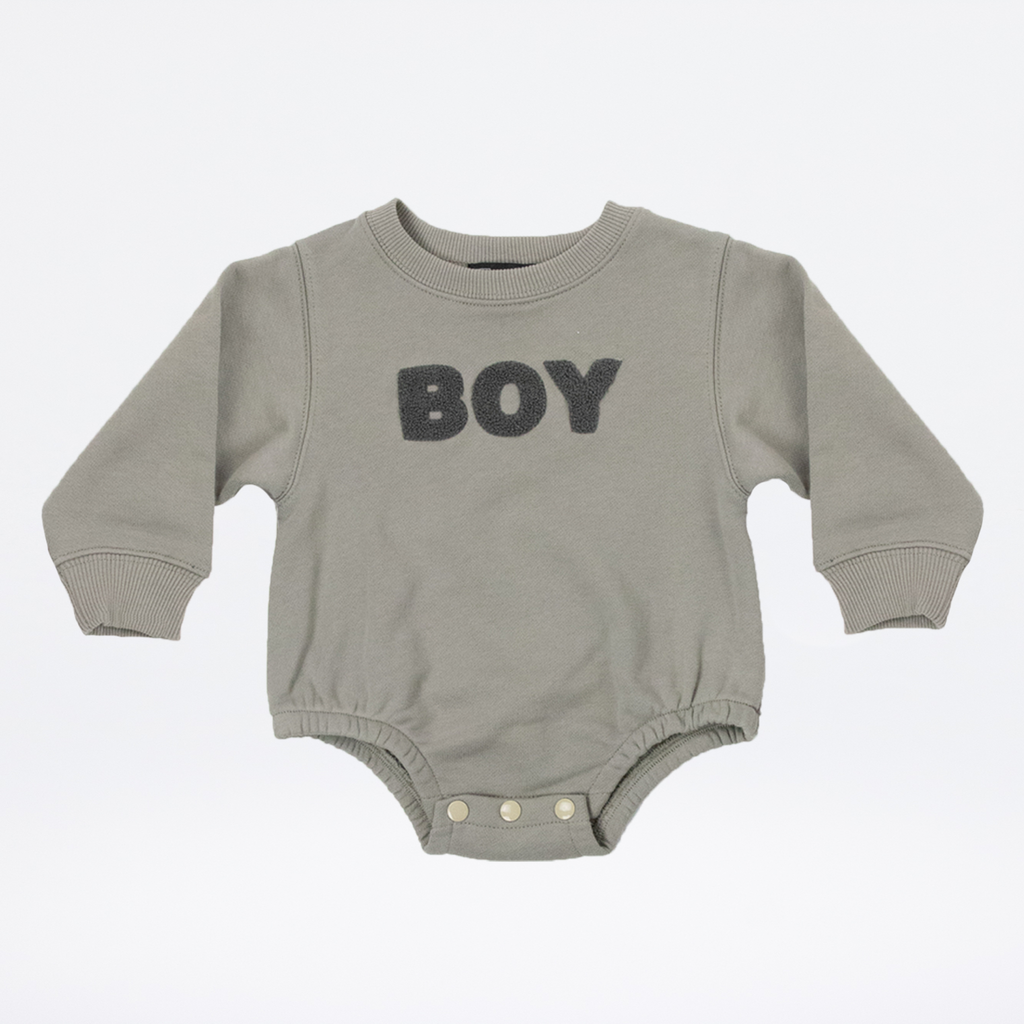 "Boy" Romper